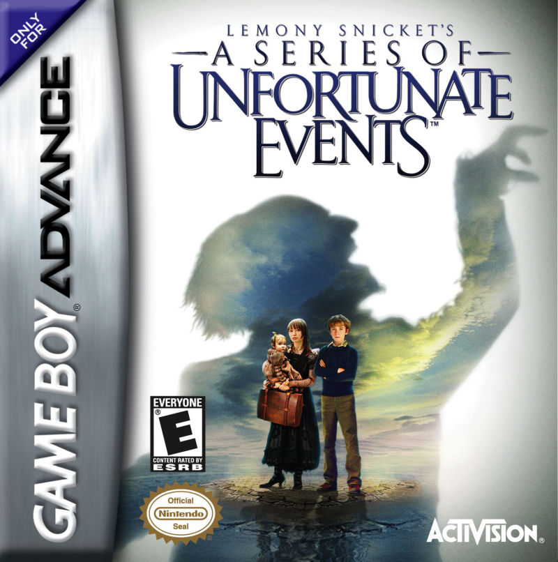 Front cover of Lemony Snicket's A Series of Unfortunate Events for Game Boy Advance