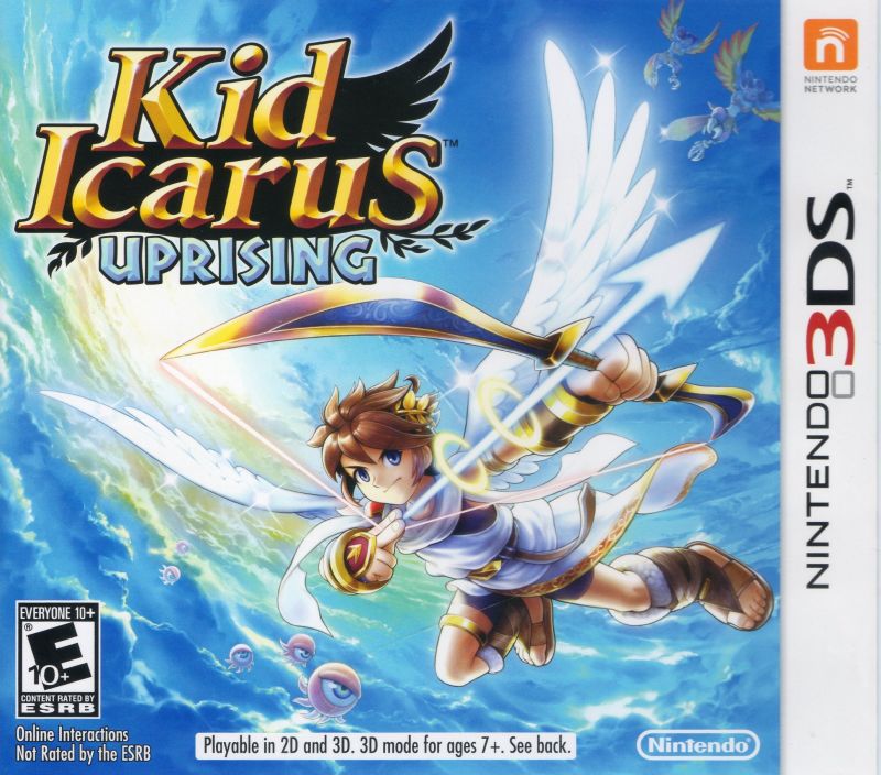 Front cover of Kid Icarus: Uprising for Nintendo 3DS