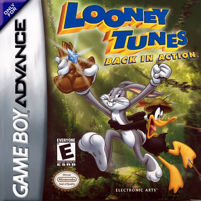 Front cover of Looney Tunes: Back in Action for Game Boy Advance