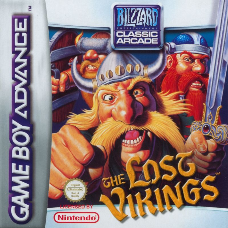 Front cover of The Lost Vikings for Game Boy Advance