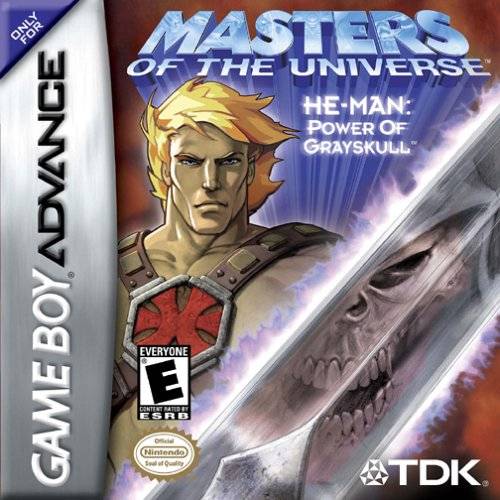 Front cover of Masters of the Universe: He-Man - Power of Grayskull for Game Boy Advance