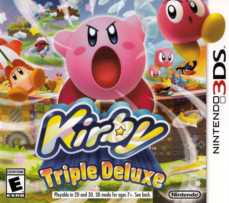 Front cover of Kirby: Triple Deluxe for Nintendo 3DS