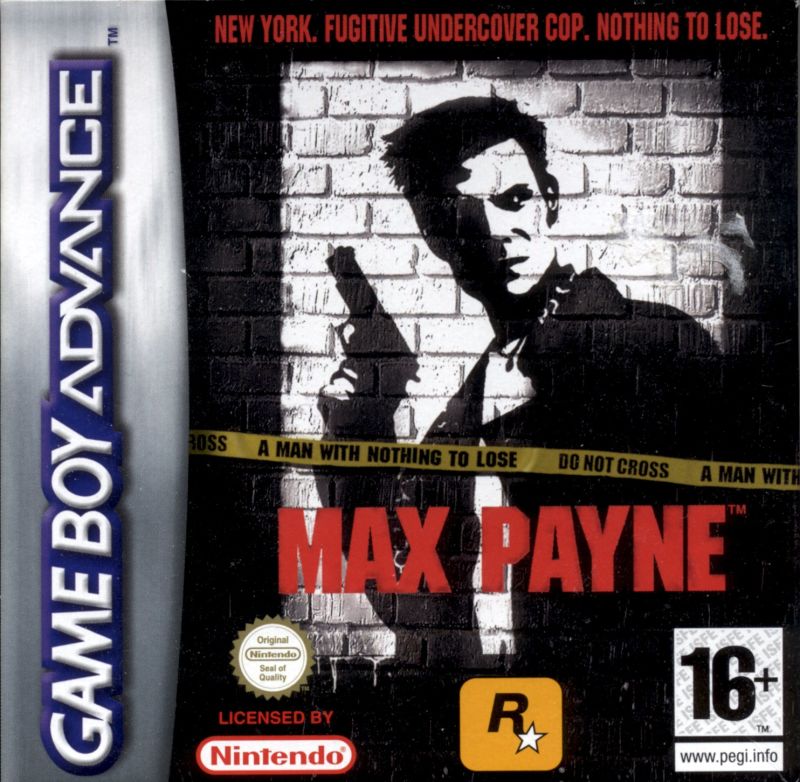 Front cover of Max Payne for Game Boy Advance