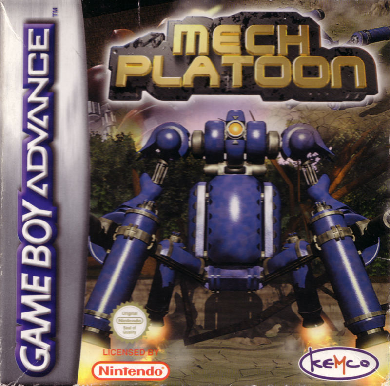 Front cover of Mech Platoon for Game Boy Advance