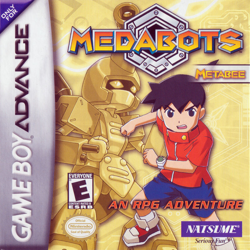 Front cover of MedaBots: Metabee for Game Boy Advance