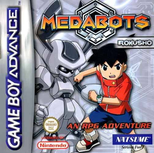 Front cover of Medabots: Rokusho for Game Boy Advance