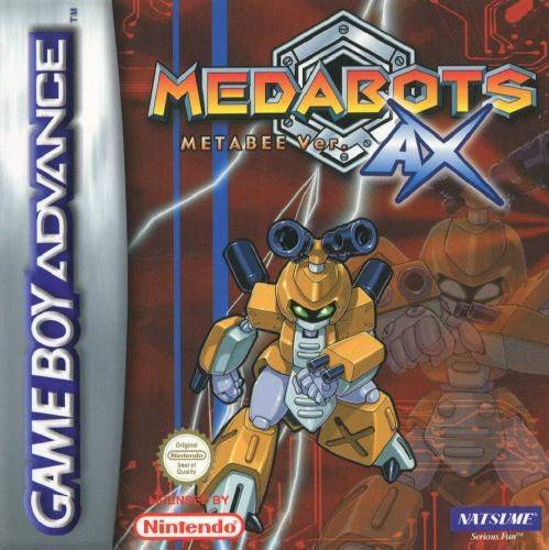 Front cover of Medabots AX: Metabee Ver. for Game Boy Advance