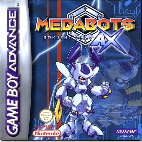 Front cover of Medabots AX: Rokusho Ver. for Game Boy Advance