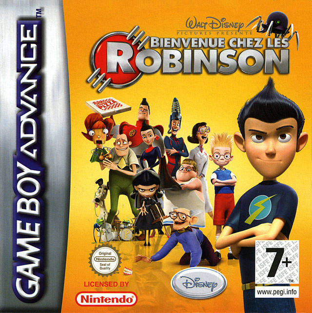Front cover of Disney's Meet the Robinsons for Game Boy Advance
