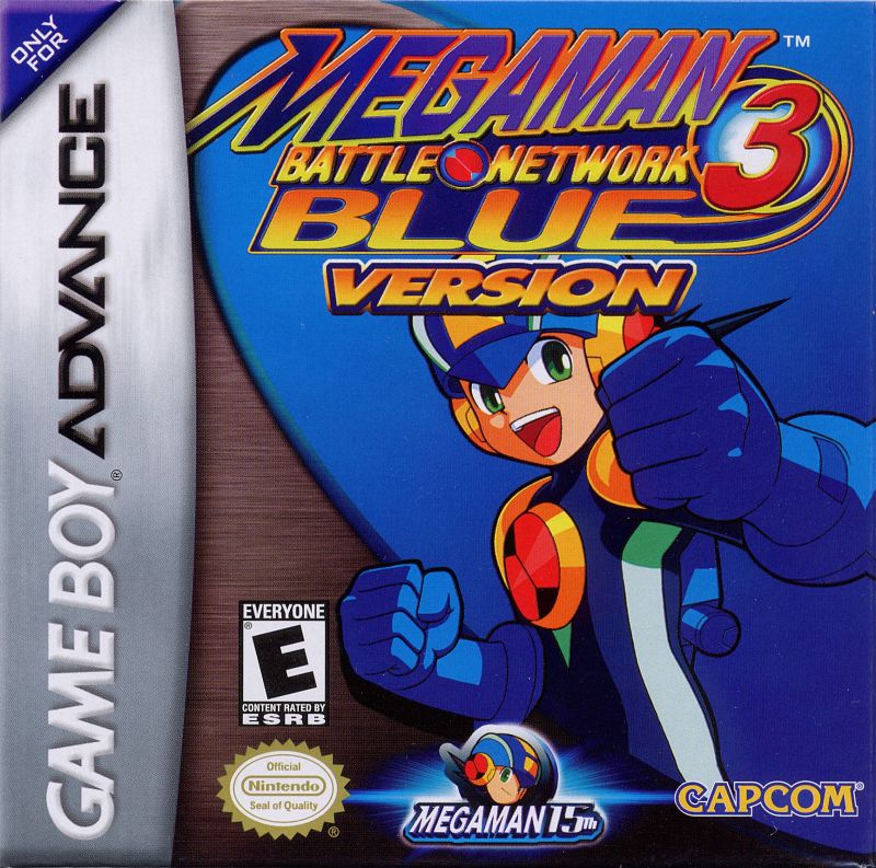 Front cover of Mega Man Battle Network 3: Blue Version for Game Boy Advance