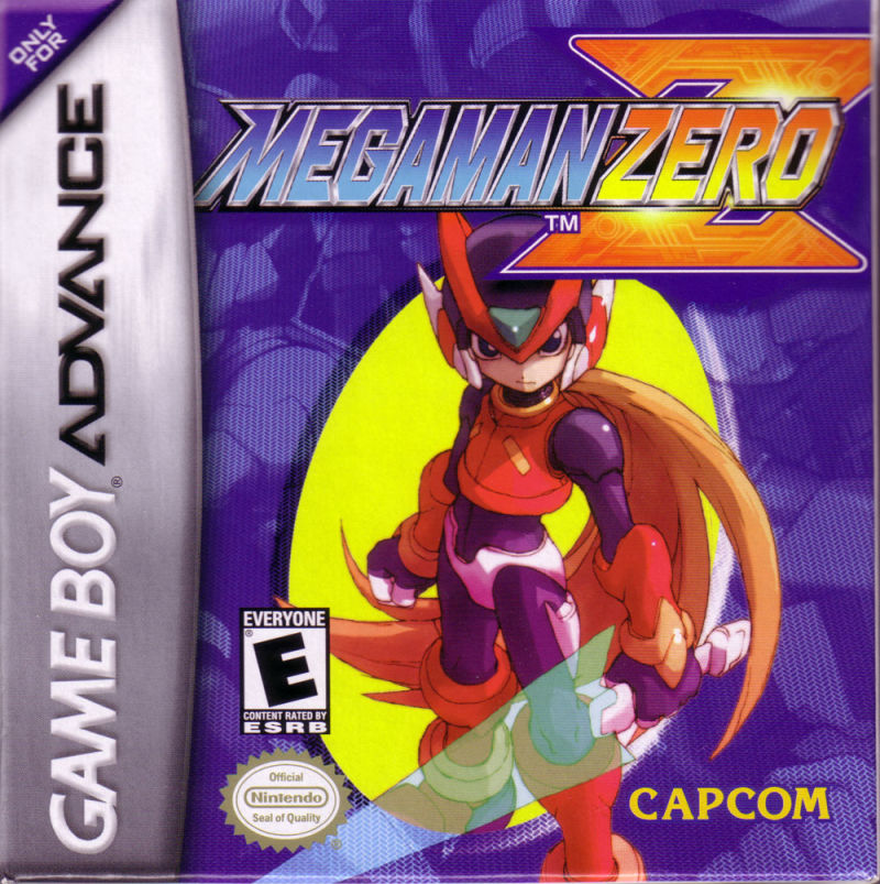 Front cover of Mega Man Zero for Game Boy Advance