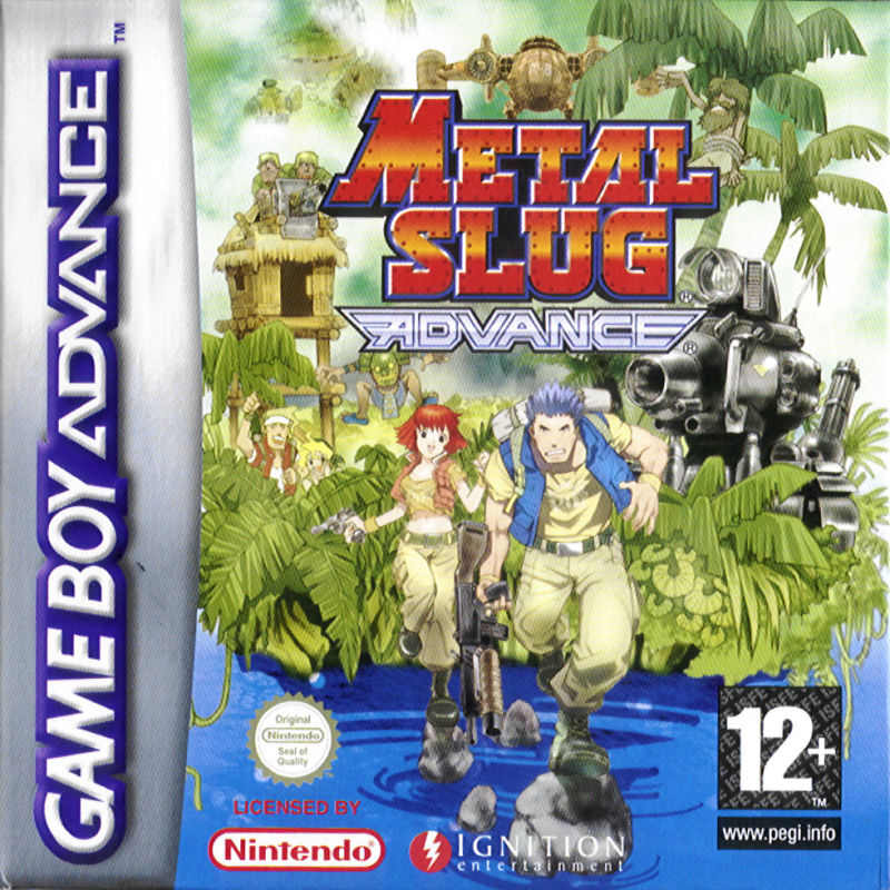 Front cover of Metal Slug Advance for Game Boy Advance