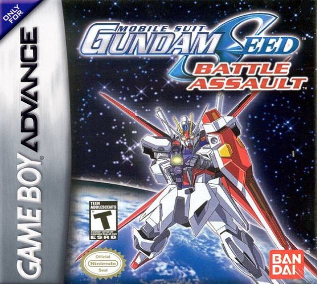 Front cover of Mobile Suit Gundam Seed: Battle Assault for Game Boy Advance