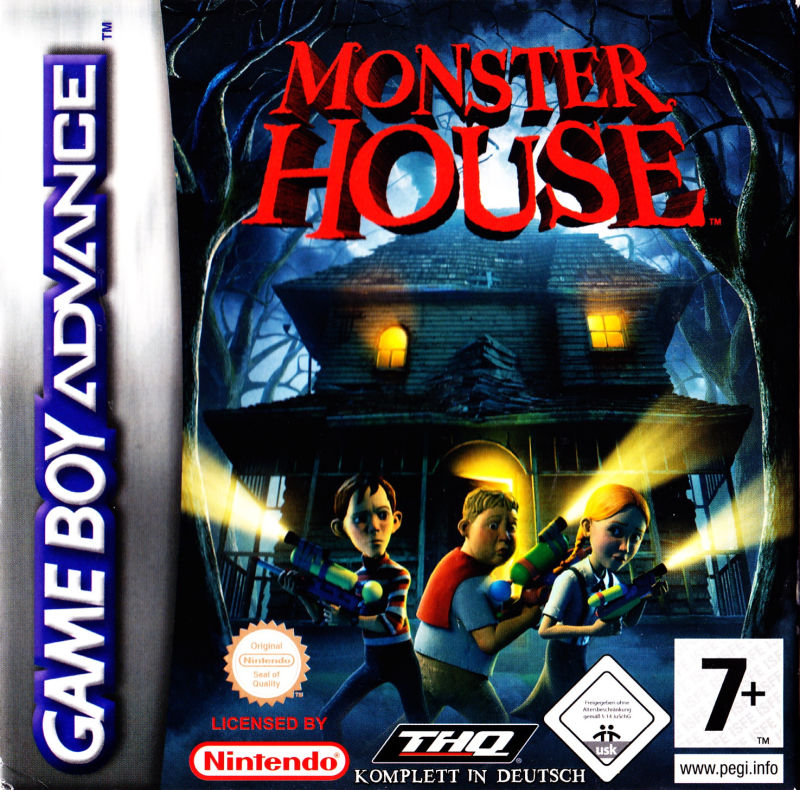 Front cover of Monster House for Game Boy Advance