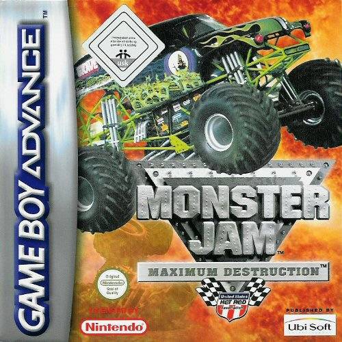 Front cover of Monster Jam: Maximum Destruction for Game Boy Advance