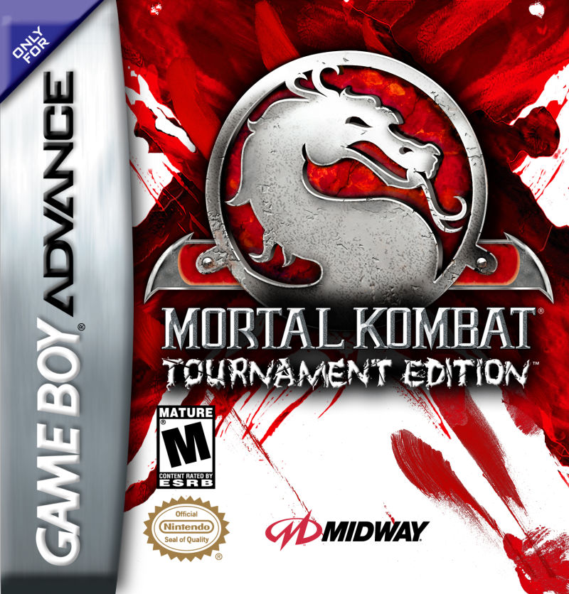 Front cover of Mortal Kombat: Tournament Edition for Game Boy Advance