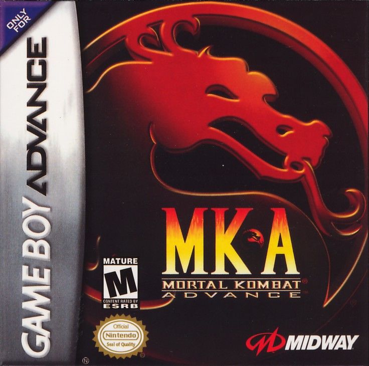 Front cover of Mortal Kombat Advance for Game Boy Advance