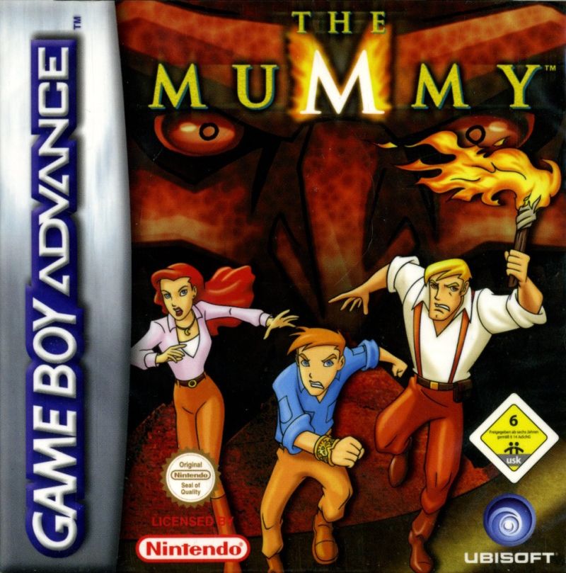 Front cover of The Mummy for Game Boy Advance