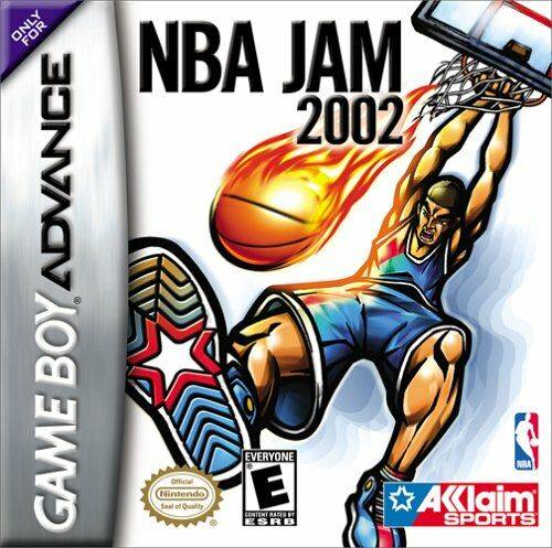Front cover of NBA Jam 2002 for Game Boy Advance
