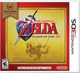 Front cover of The Legend of Zelda: Ocarina of Time 3D for Nintendo 3DS