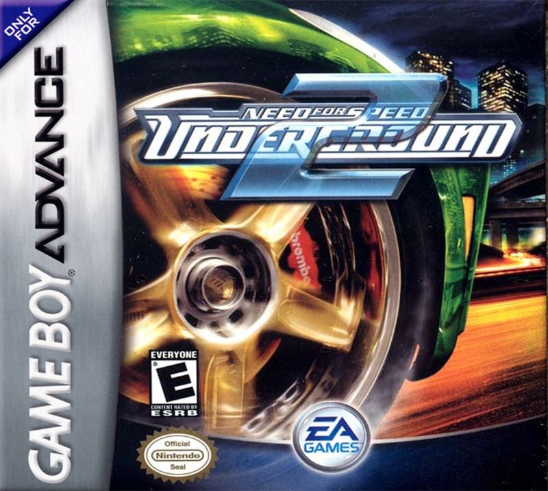 Front cover of Need for Speed: Underground 2 for Game Boy Advance