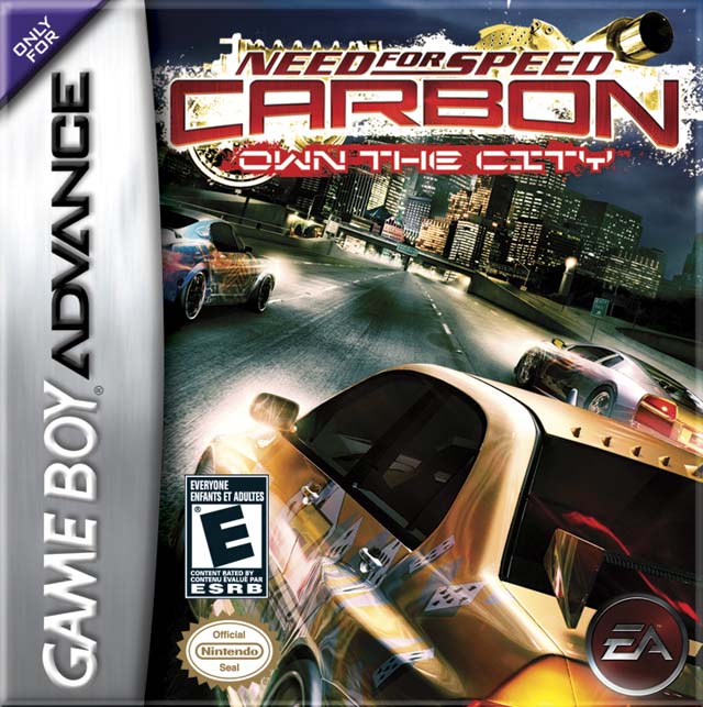 Front cover of Need for Speed: Carbon - Own the City for Game Boy Advance