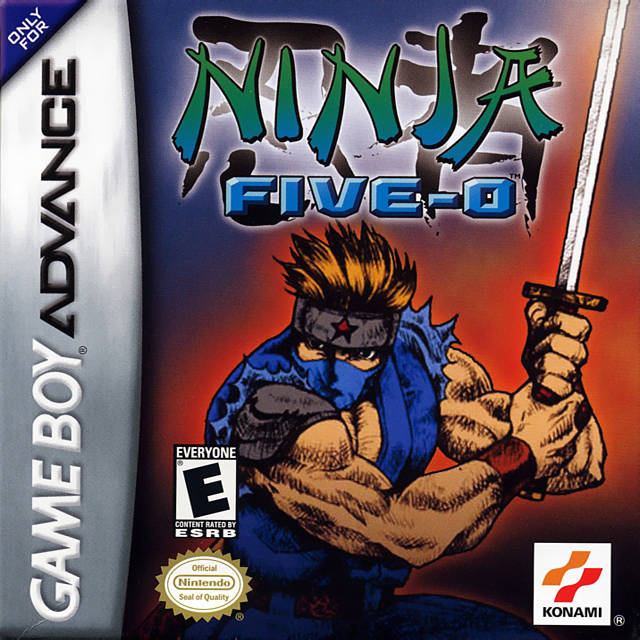 Front cover of Ninja Five-O for Game Boy Advance