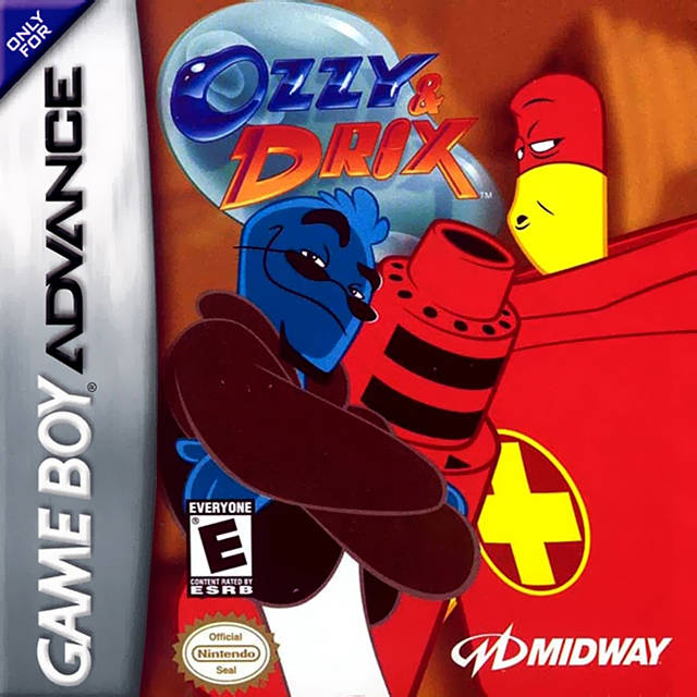 Front cover of Ozzy & Drix for Game Boy Advance