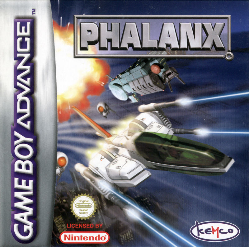 Front cover of Phalanx for Game Boy Advance