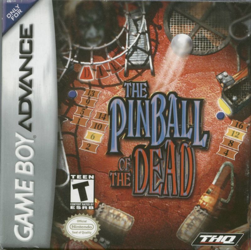 Front cover of The Pinball of the Dead for Game Boy Advance
