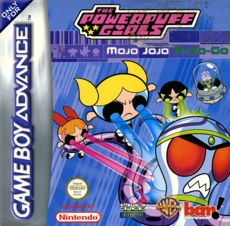 Front cover of The Powerpuff Girls: Mojo Jojo A-Go-Go for Game Boy Advance