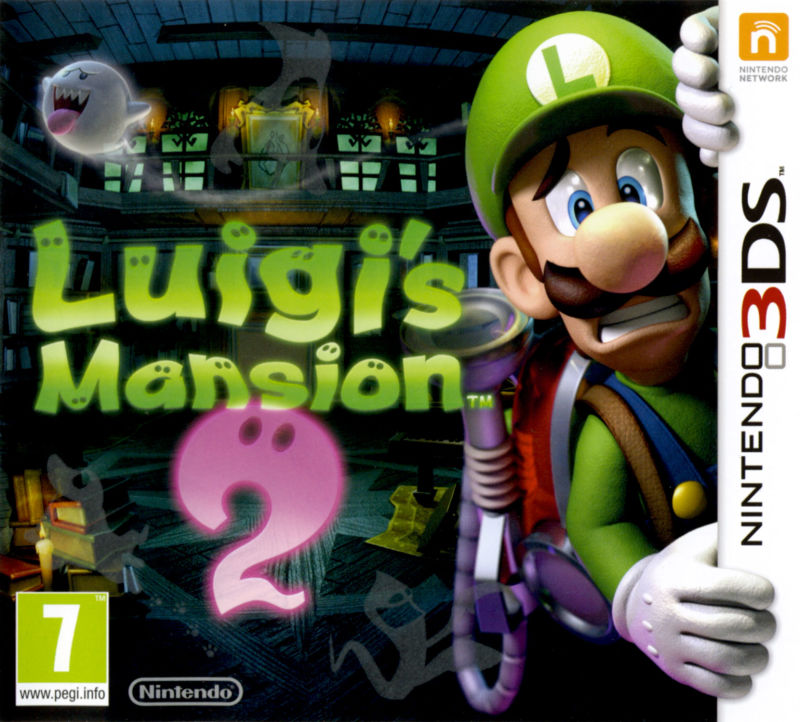 Front cover of Luigi's Mansion: Dark Moon for Nintendo 3DS