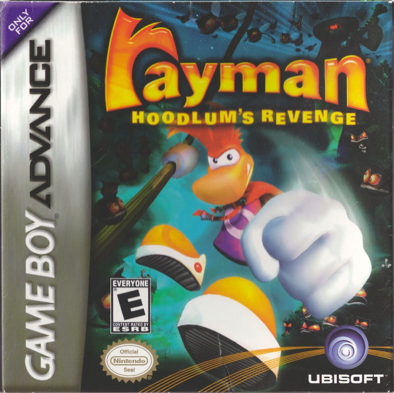 Front cover of Rayman: Hoodlum's Revenge for Game Boy Advance