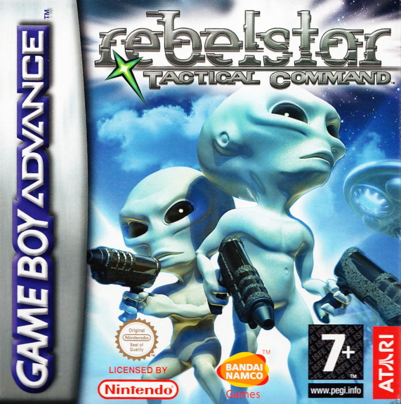 Front cover of Rebelstar: Tactical Command for Game Boy Advance