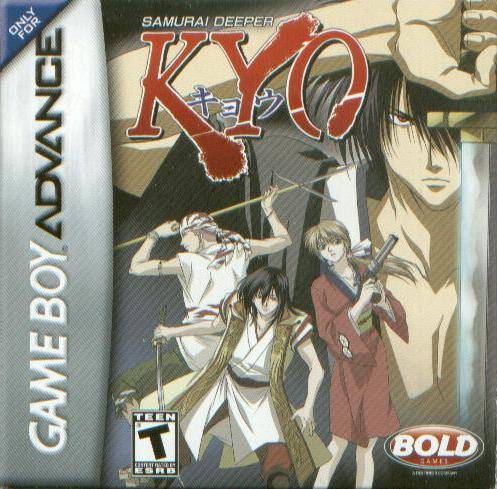 Front cover of Samurai Deeper Kyo for Game Boy Advance
