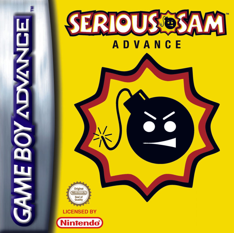 Front cover of Serious Sam Advance for Game Boy Advance